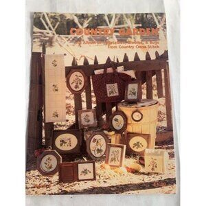 Country Garden Counted Cross Stitch Design book
